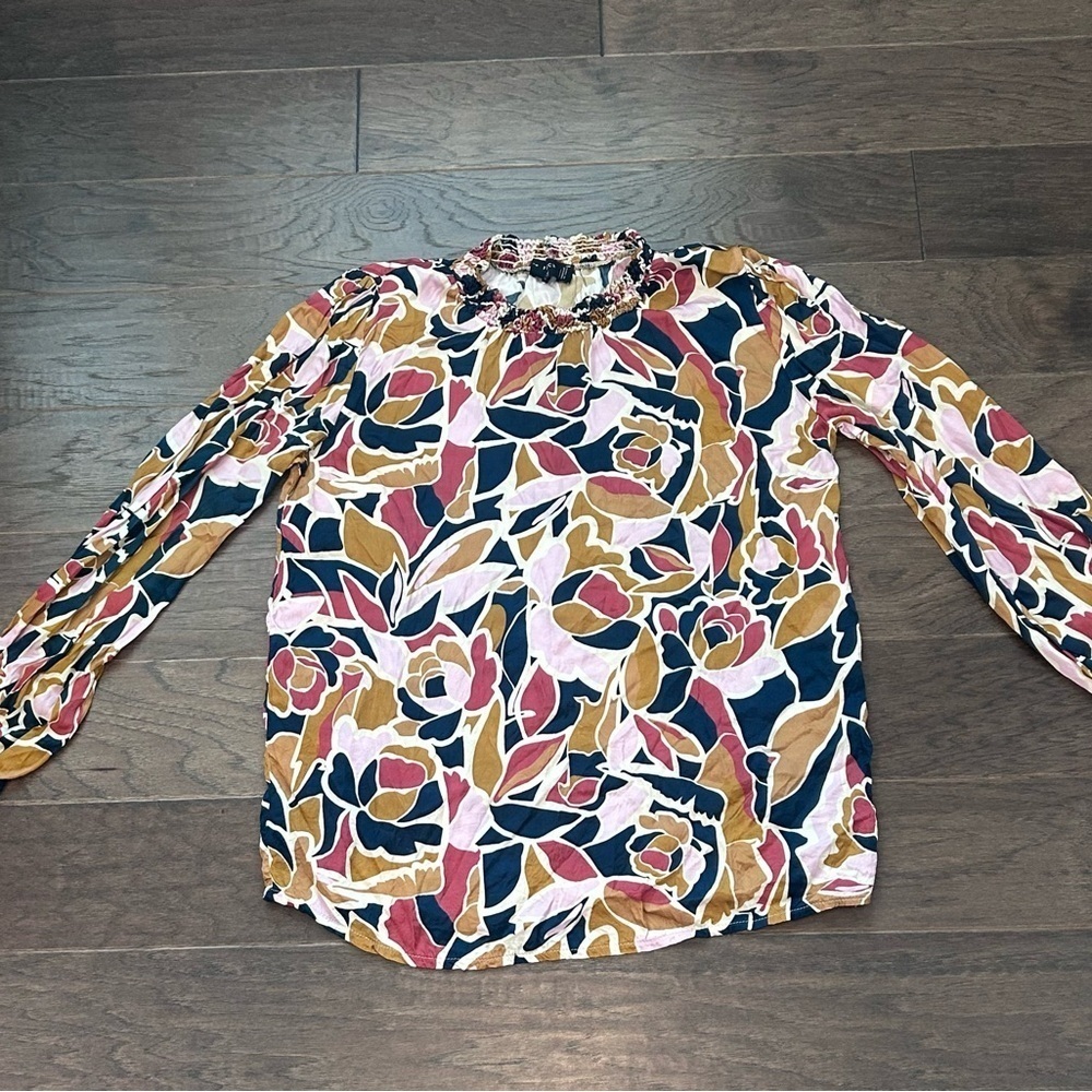 FRNCH Blouse. Made in Italy. Large.